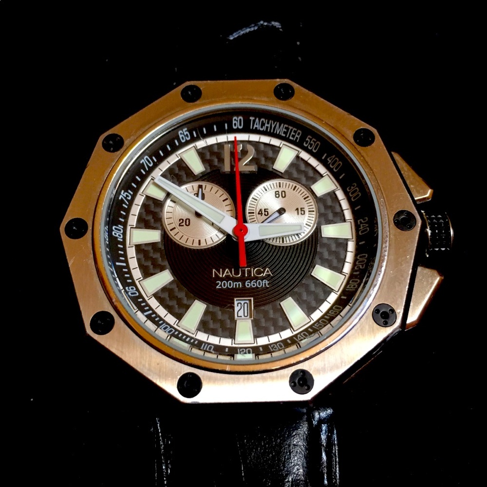 Nautica Chronograph Decagon XL NVL100 watch Mens